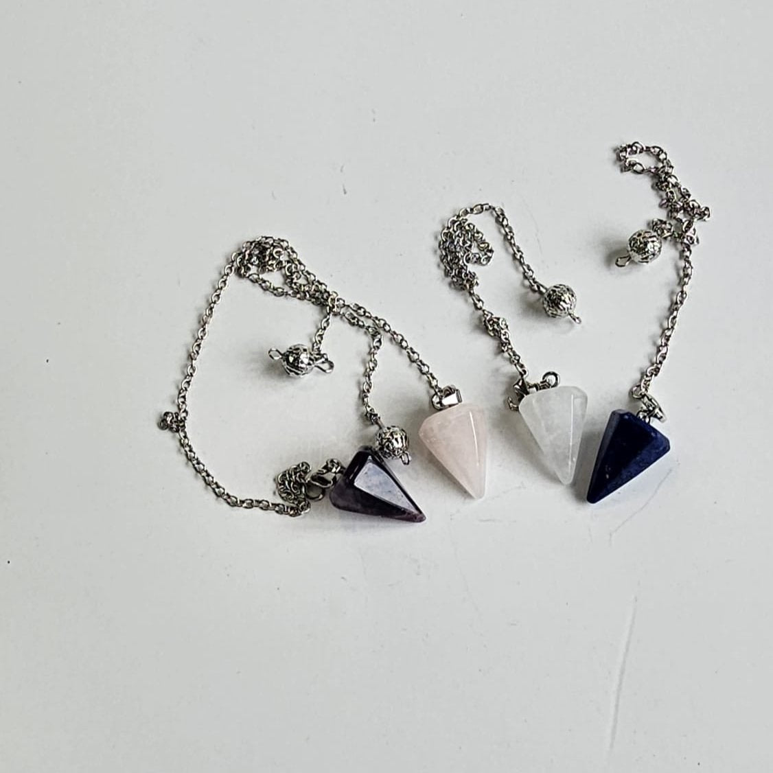 Péndulos de Cristales Pequeños